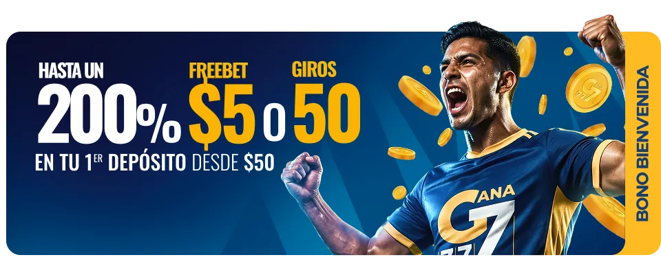 1er depósito 200%